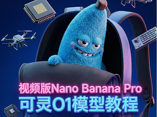 预掀Nano Banana桌子，可灵O1使用教程