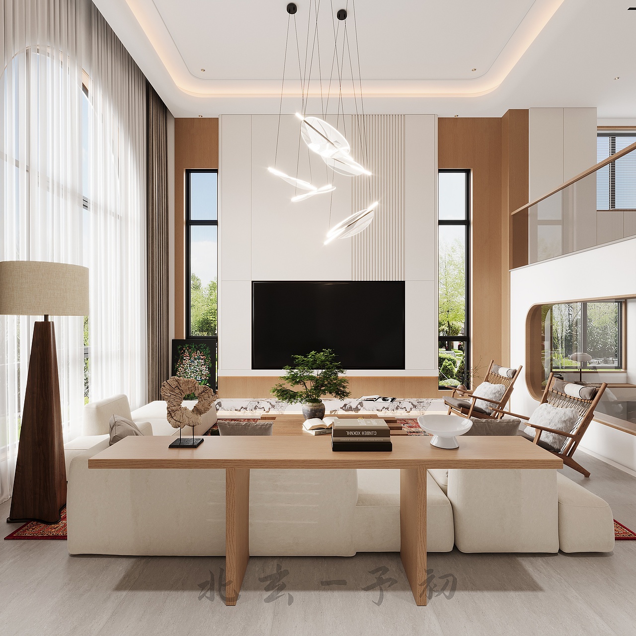 現(xiàn)代原木家裝（圖ZMzk5Nzk2Nzg0） - 家裝設(shè)計 - 站酷設(shè)計師予初呀0100原創(chuàng)素材 - 站酷ZCOOL