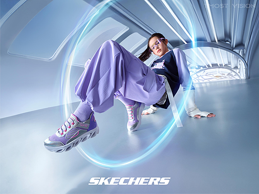 为斯凯奇儿童制作了一组爆款形象大片 |斯凯奇 闪穿鞋