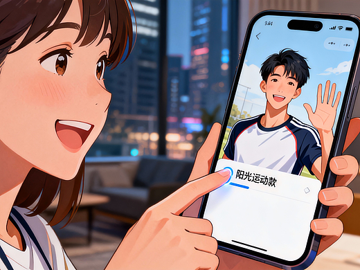 来一个隔空男友