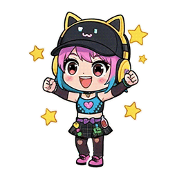 非常可爱活泼的感觉