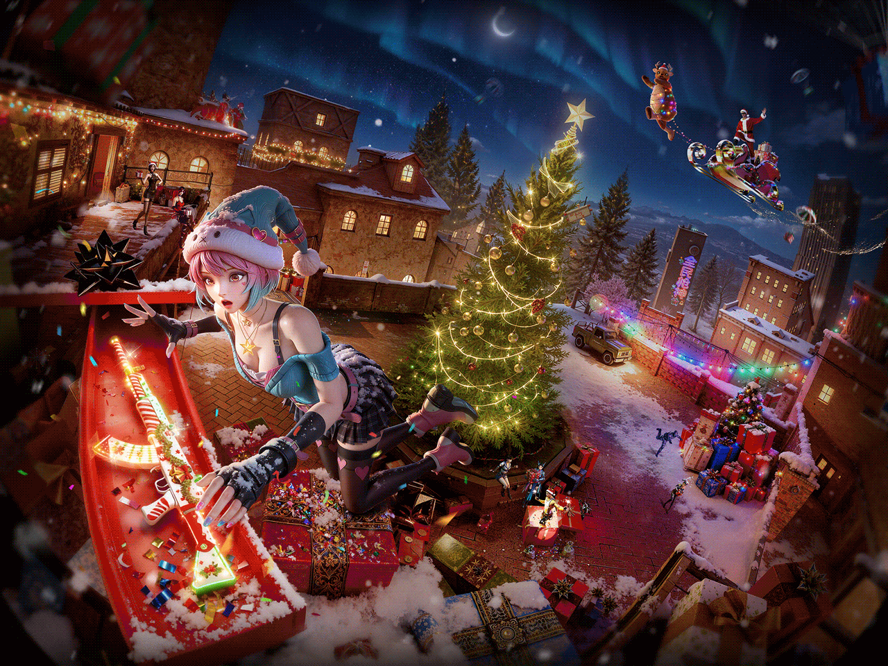 枪神丨圣诞+表情包