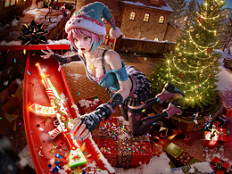 枪神丨圣诞+表情包