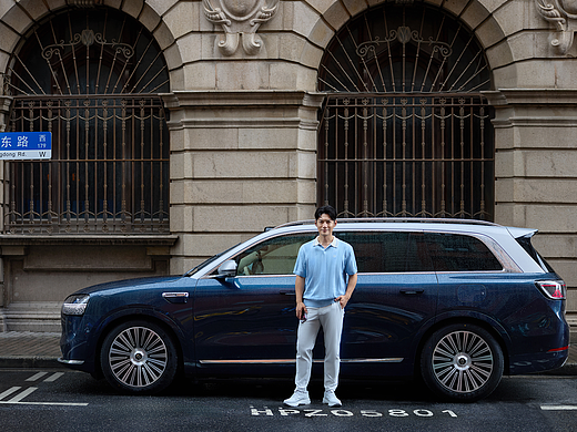 汽车修图｜华为问界M9【城市宣传图】