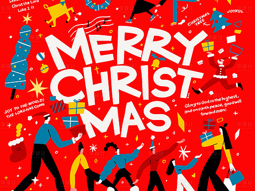 圣诞创意海报