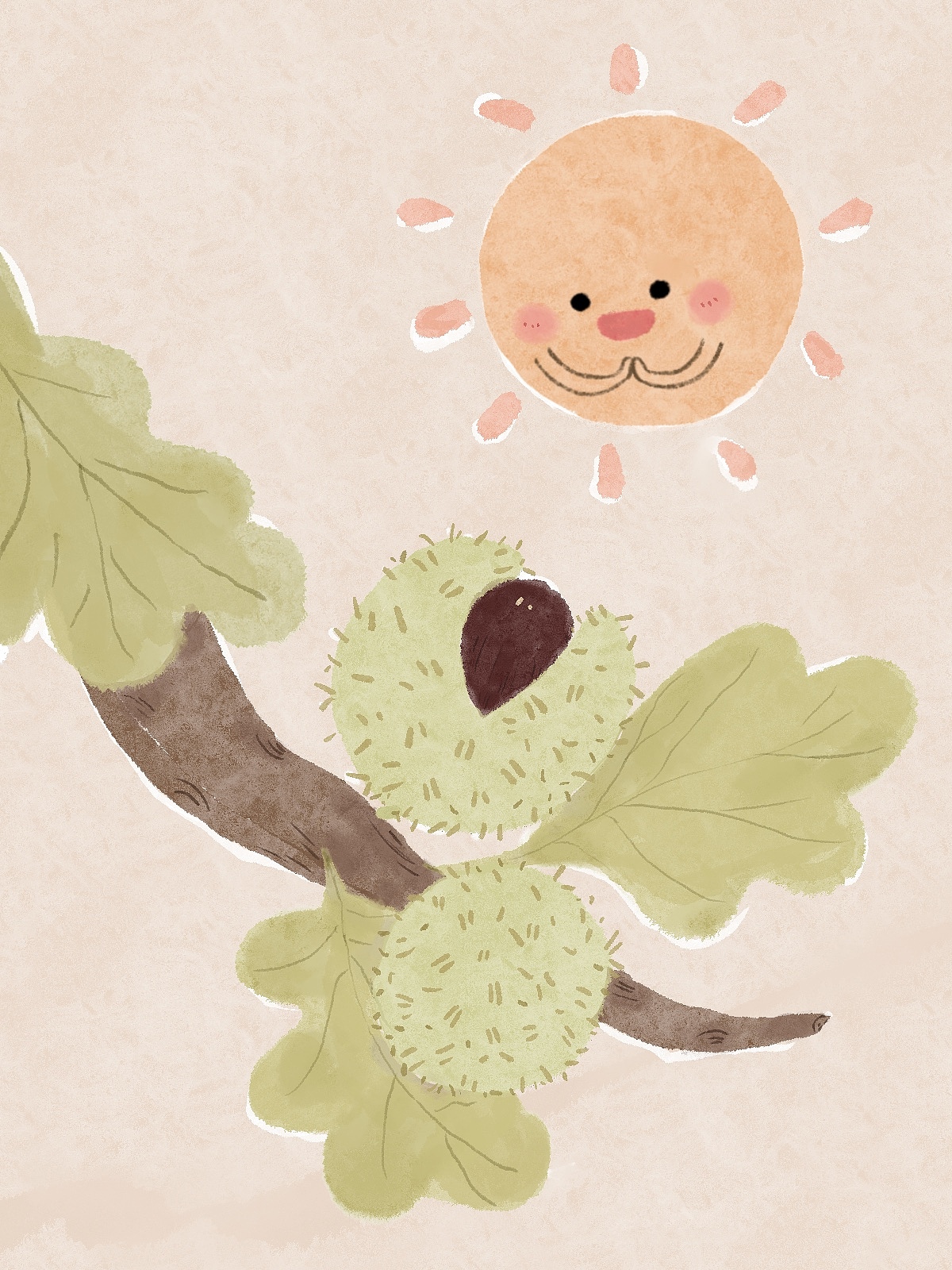 绘本插画《告白秋天》绘本故事（图ZMzk5ODA5NjQ0） - 绘本 - 站酷设计师是阿卷呀原创素材 - 站酷ZCOOL