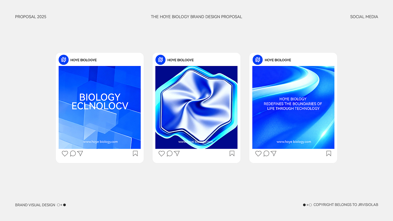 HOYE BIOLOGYE 欧耶科技品牌视觉（图ZMzk5ODEwMTAw） - 品牌 - 站酷设计师JRVisioLab原创素材 - 站酷ZCOOL