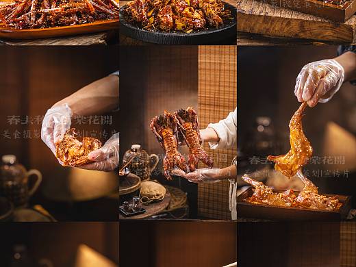 美食摄影｜王妈手撕烤兔品牌视觉升级