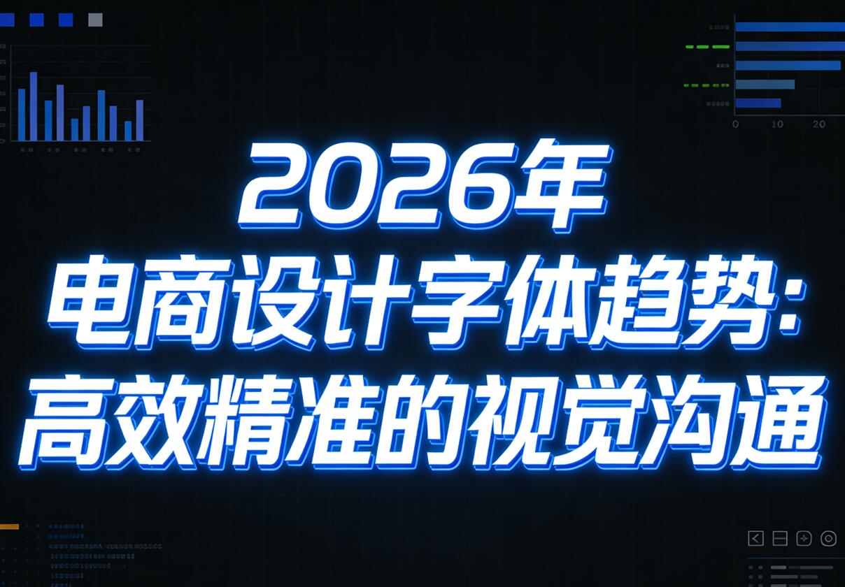 2026年电商设计字体趋势：高效精准的视觉沟通（图ZMTUzMTk5Mjg=） - 观点 - 站酷设计师设计便利贴原创素材 - 站酷ZCOOL