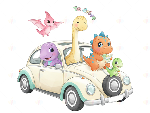 恐龙宝宝的自驾游