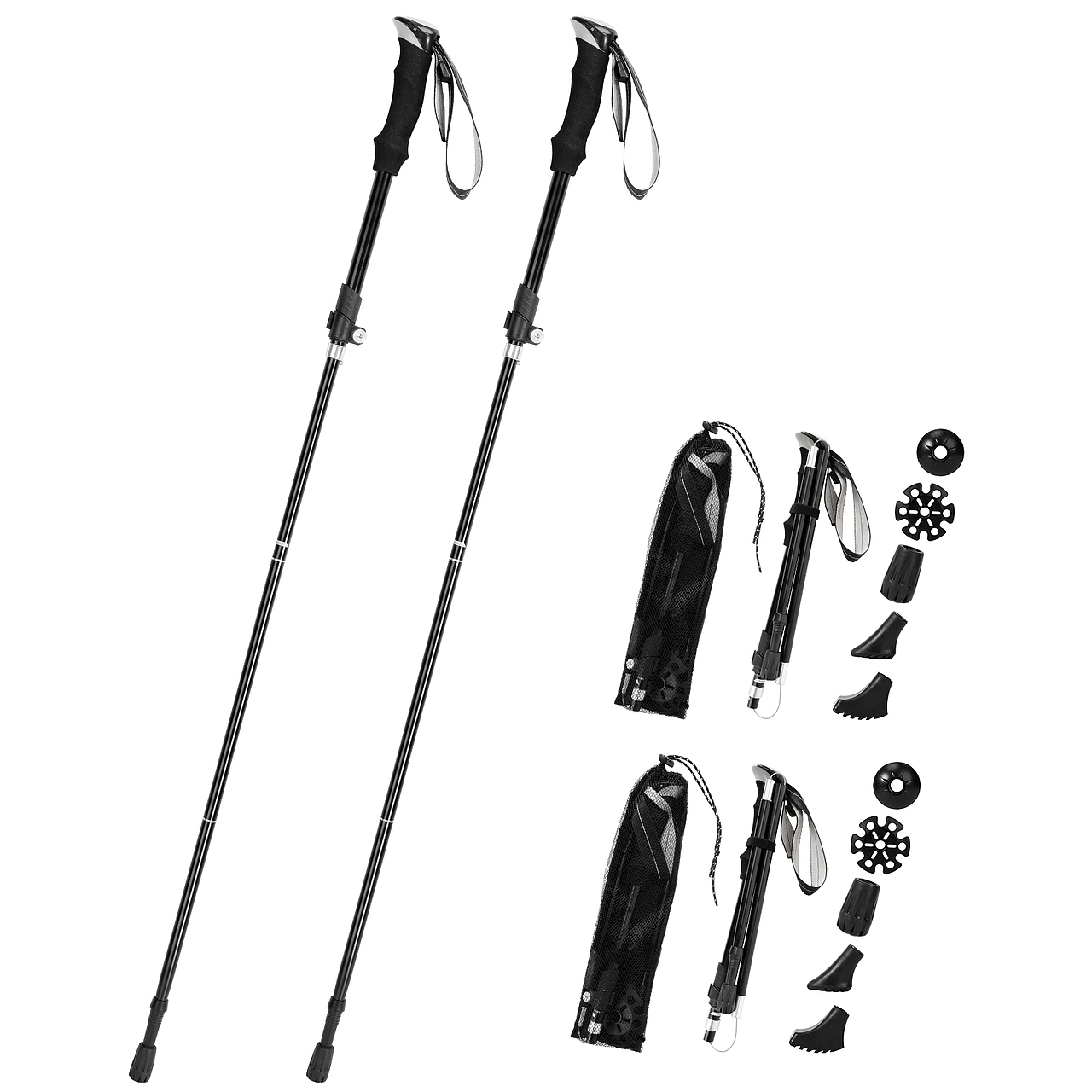 亚马逊主图A+设计案例分享—户外登山杖