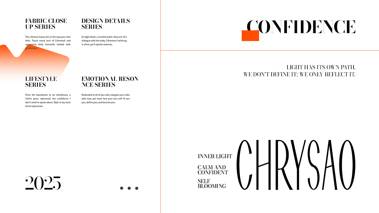 <CHRYSAO克芮思尔>女装品牌视觉提案