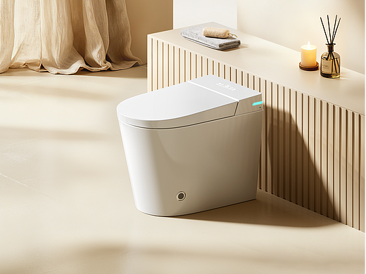 近期智能马桶水龙头渲染