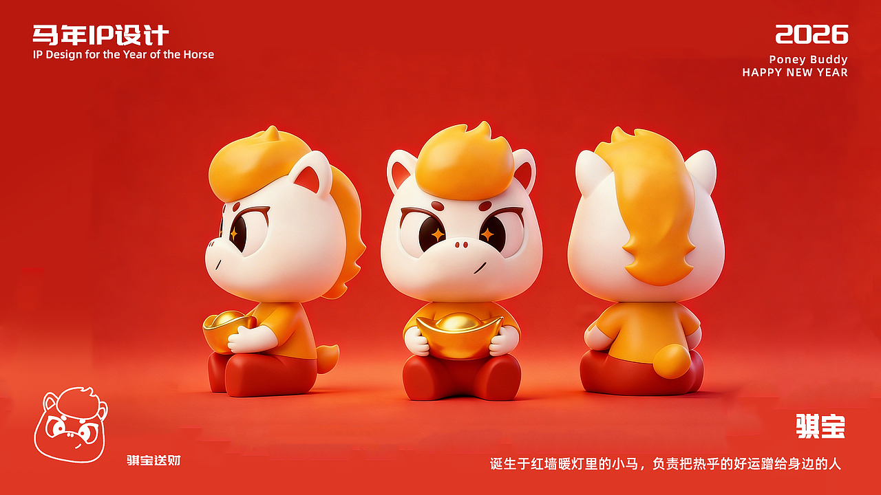2026马年IP设计 | 小马骐宝（图ZMzk5ODQyMzU2） - IP形象 - 站酷设计师菠萝椰子hey原创素材 - 站酷ZCOOL