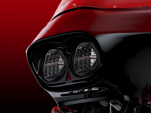 双蜂巢大灯 创意海报设计