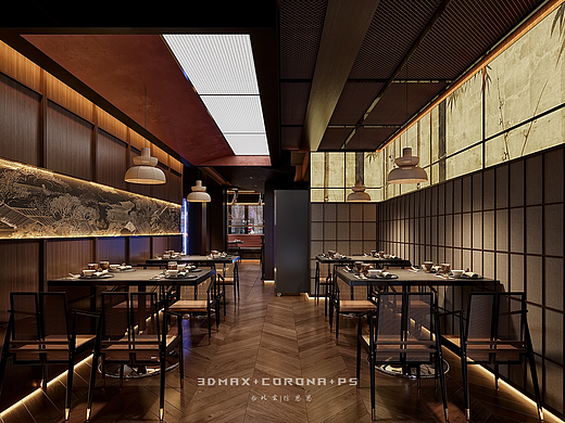 光影氤氲，炭火生香：格调烧烤店的空间叙事学