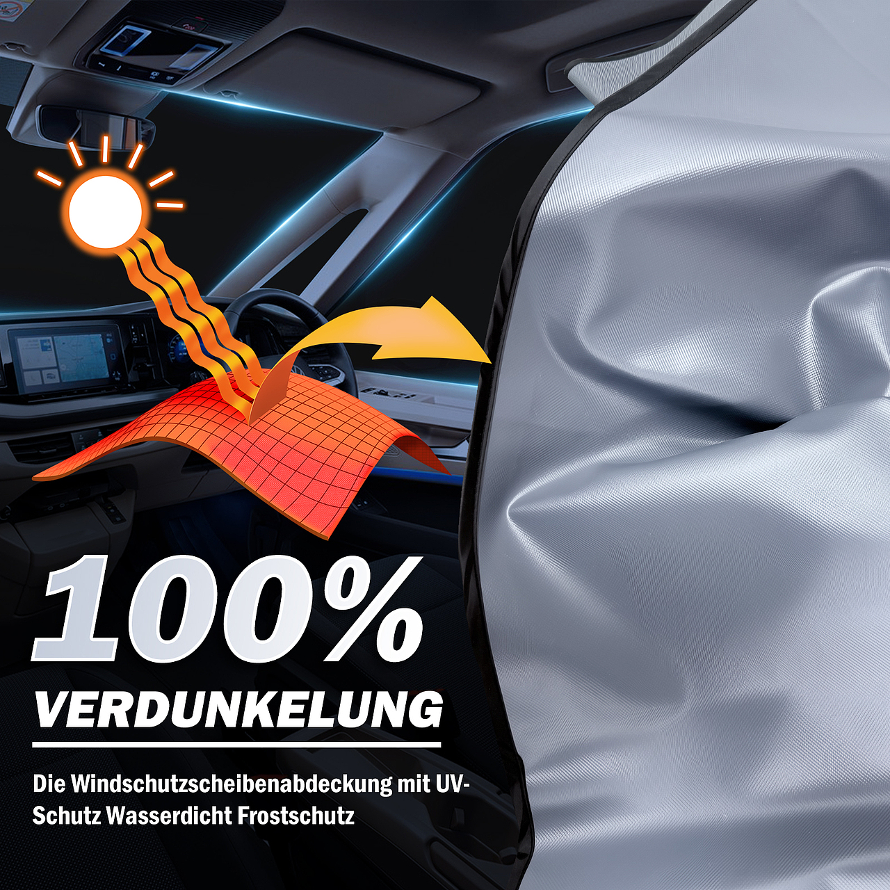 AMAZON 亚马逊 2025 / 亚马逊菲亚特车罩车挡风-主图A+