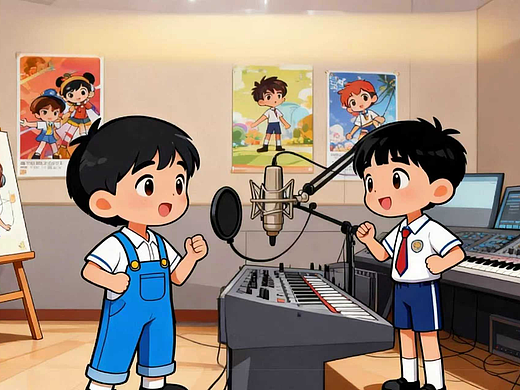 《二维动画中的童声魔法：开启动画新体验》