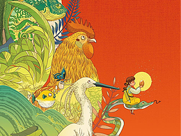 果麦 --《懂逻辑的孩子》书封插画