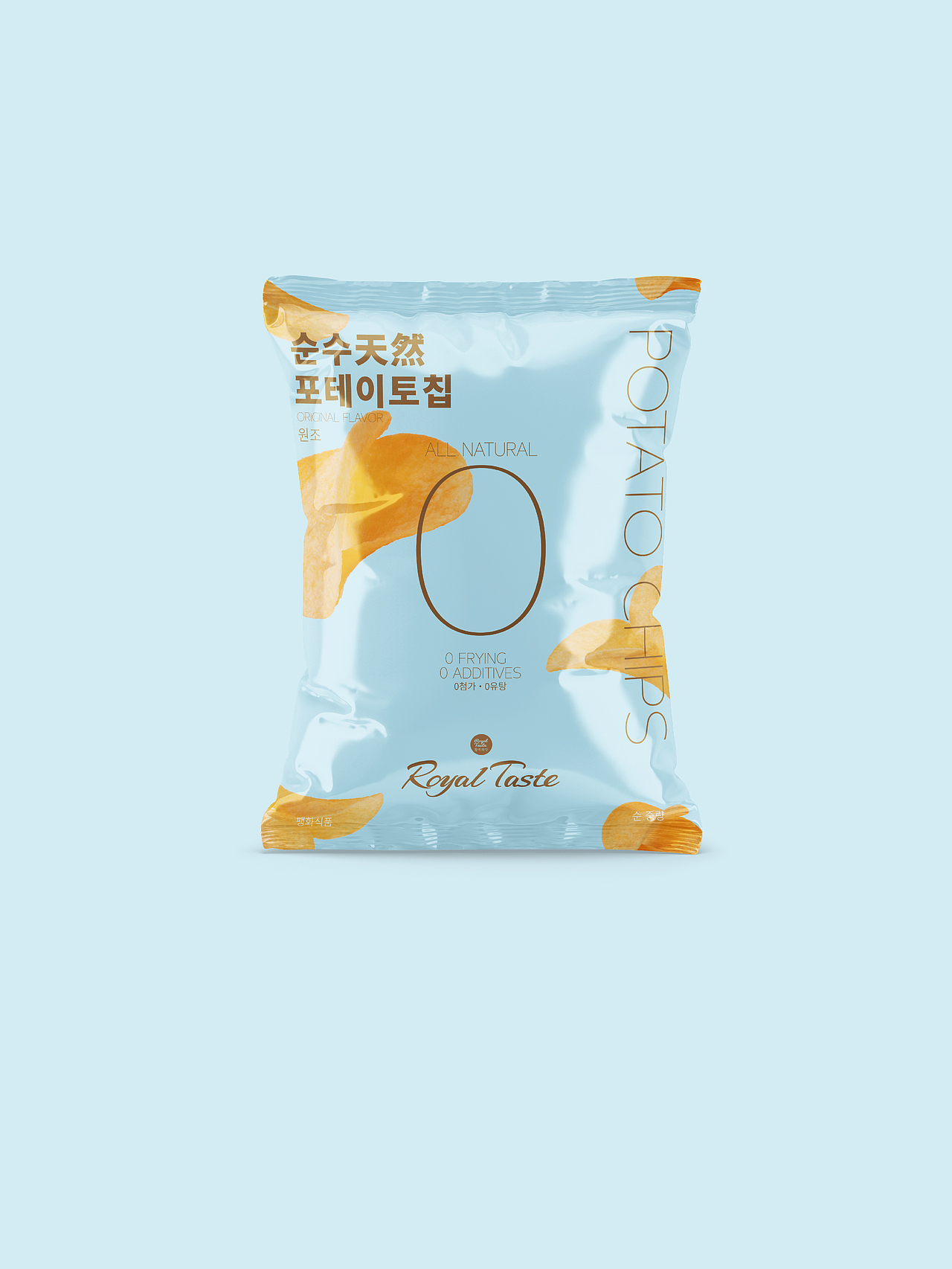 “0添加”薯片包装设计