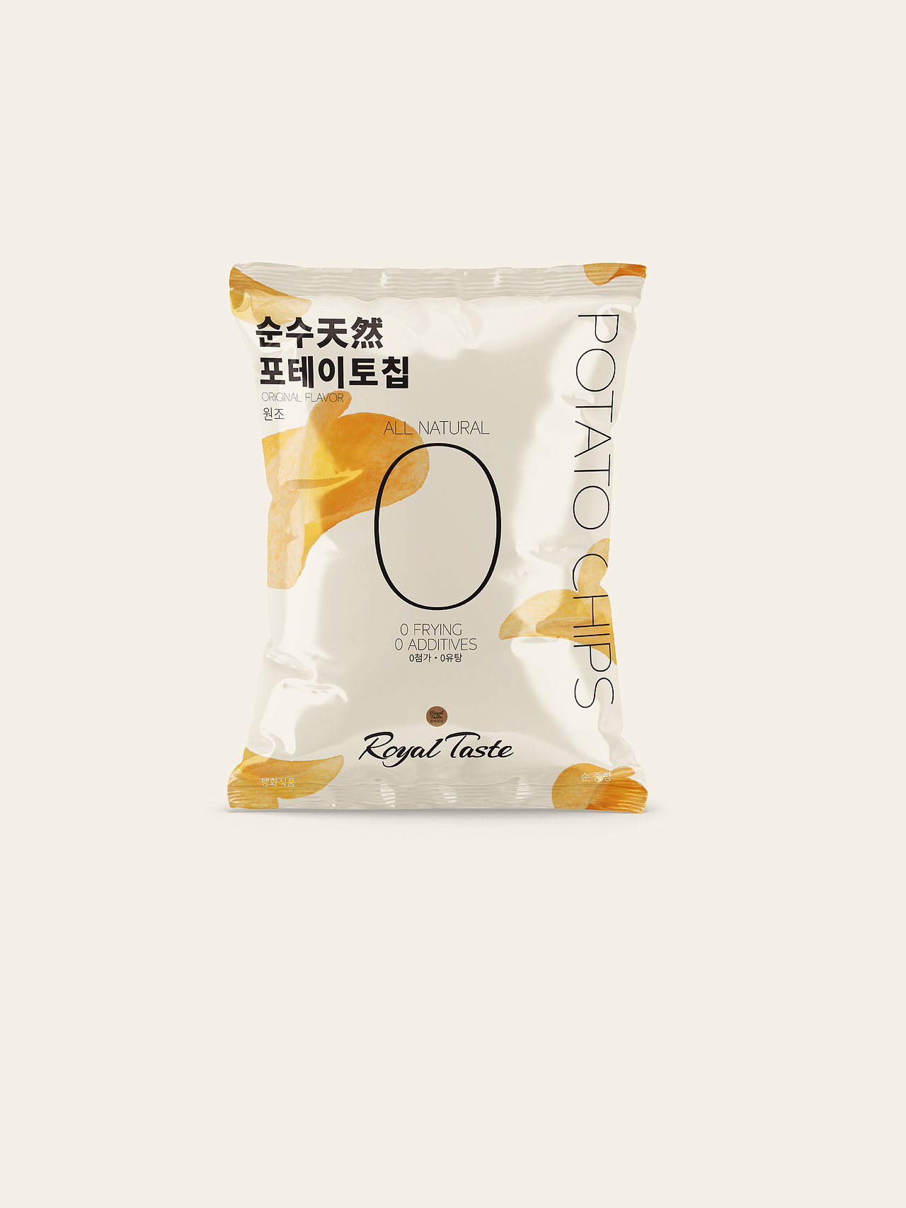 “0添加”薯片包装设计