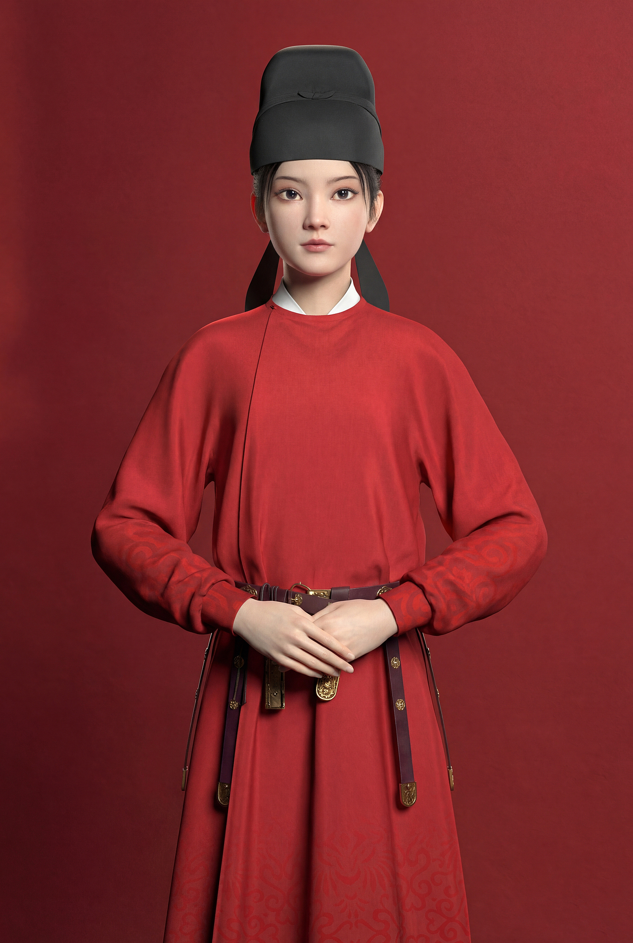 西安大明宫｜超写实虚拟数字人「唐佑佑」（图ZMzk5ODU0NTQ0） - 人物/生物 - 站酷设计师JOYART卓艺文化原创素材 - 站酷ZCOOL