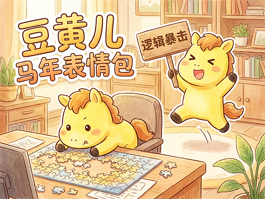 豆黄儿 IP表情包+物料节日