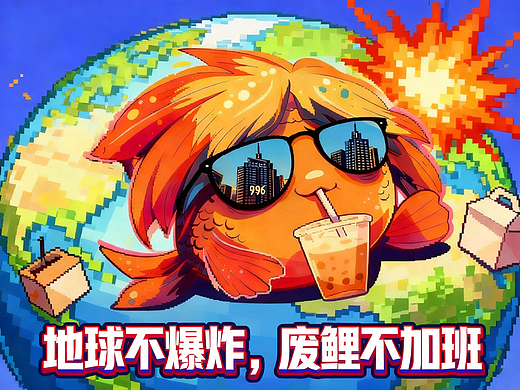 废鲤青年IP表情包