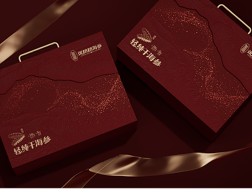 张奶奶海参丨轻纯干海参高档滋补礼盒包装设计