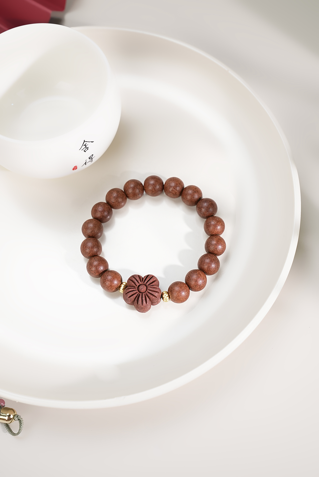 原图直出 中药合香珠手串手链静物拍摄古风国风首饰