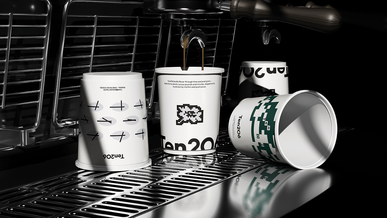 Ten206 Coffee | 咖啡品牌提案设计(图ZMzk5ODcyMTU2) - 品牌 - 站酷设计师Tu一点设计原创素材 - 站酷ZCOOL