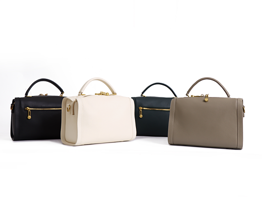 皮质 高奢 极简 斜挎包实拍系列