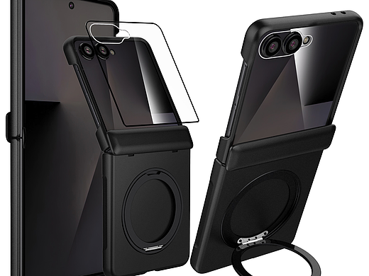 福克莱 Samsung ZFlip7 金甲系列 肤感 磁吸支架
