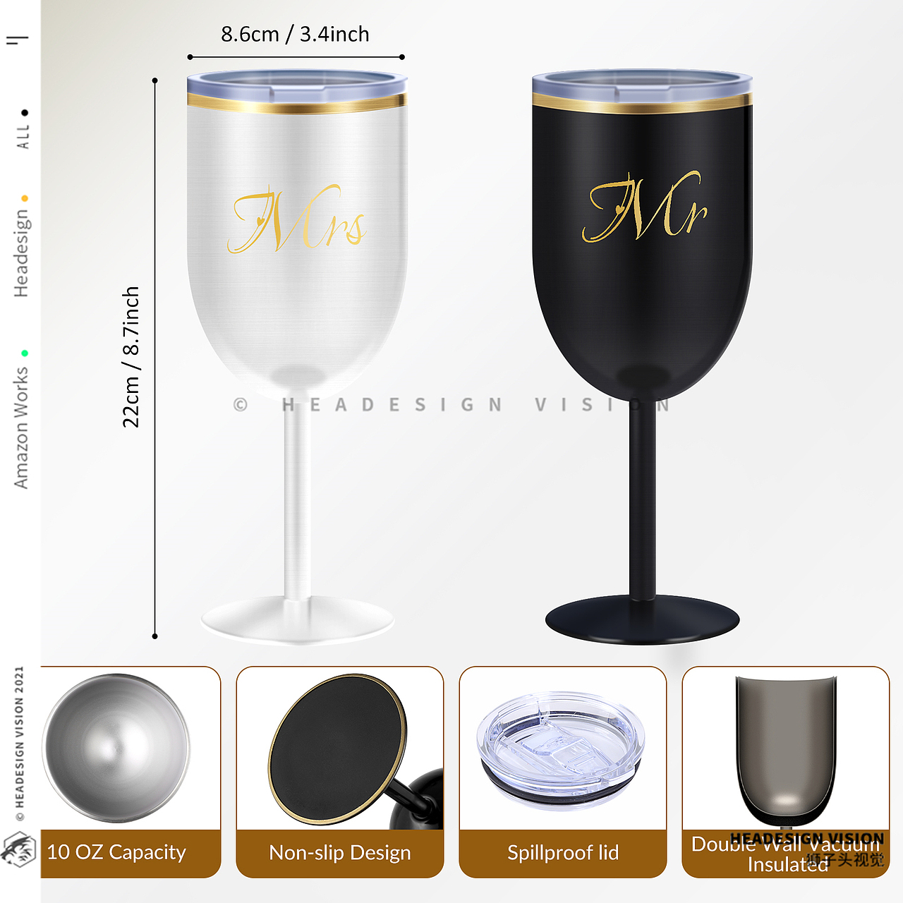 杯子产品拍摄_主图设计_A+页面-狮子头视觉（图ZMzk5ODc3NDc2） - 电商 - 站酷设计师亚马逊主图设计原创素材 - 站酷ZCOOL