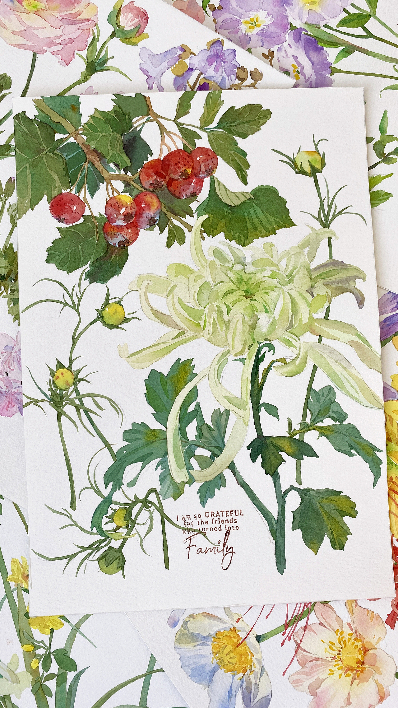 2026花卉月历（图ZMzk5ODc3OTY4） - 绘画 - 站酷设计师微光星星啊原创素材 - 站酷ZCOOL