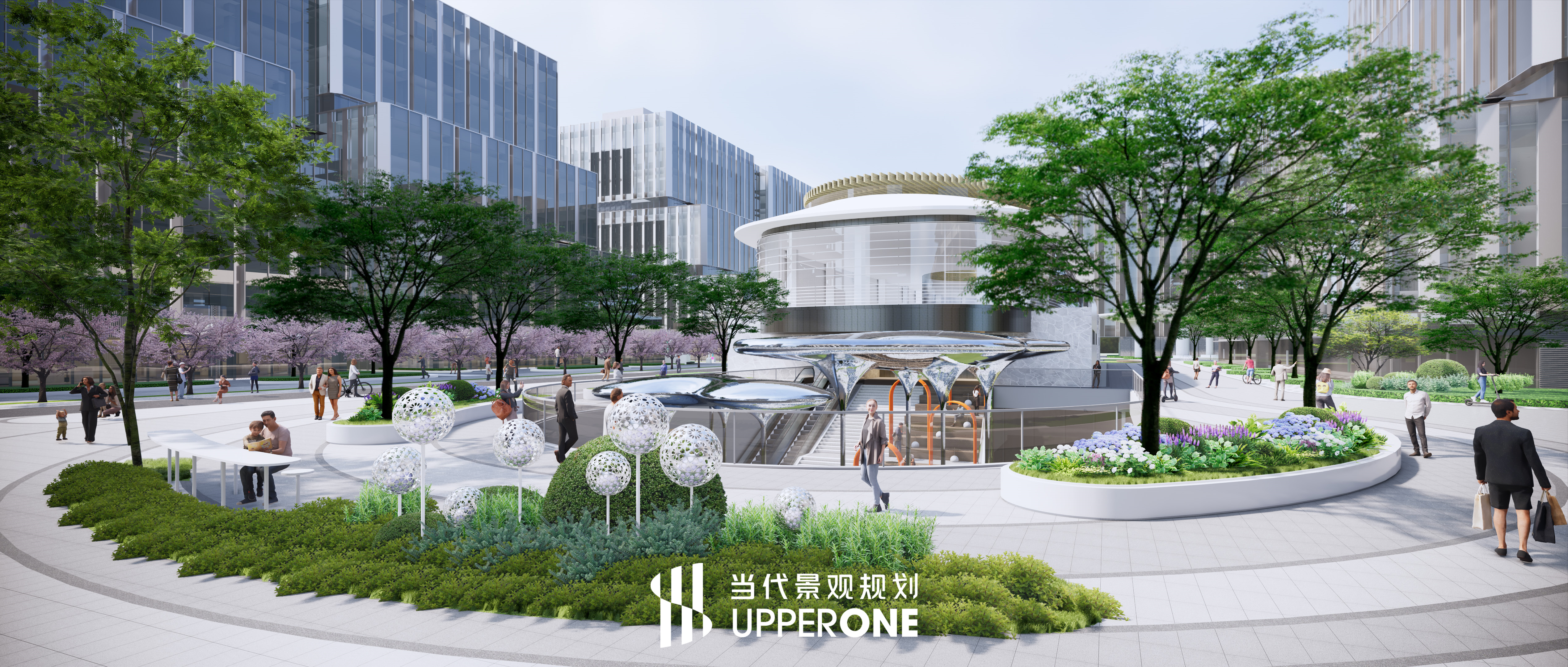 科技赋能自然：光伏技术如何重塑现代产业园景观设计