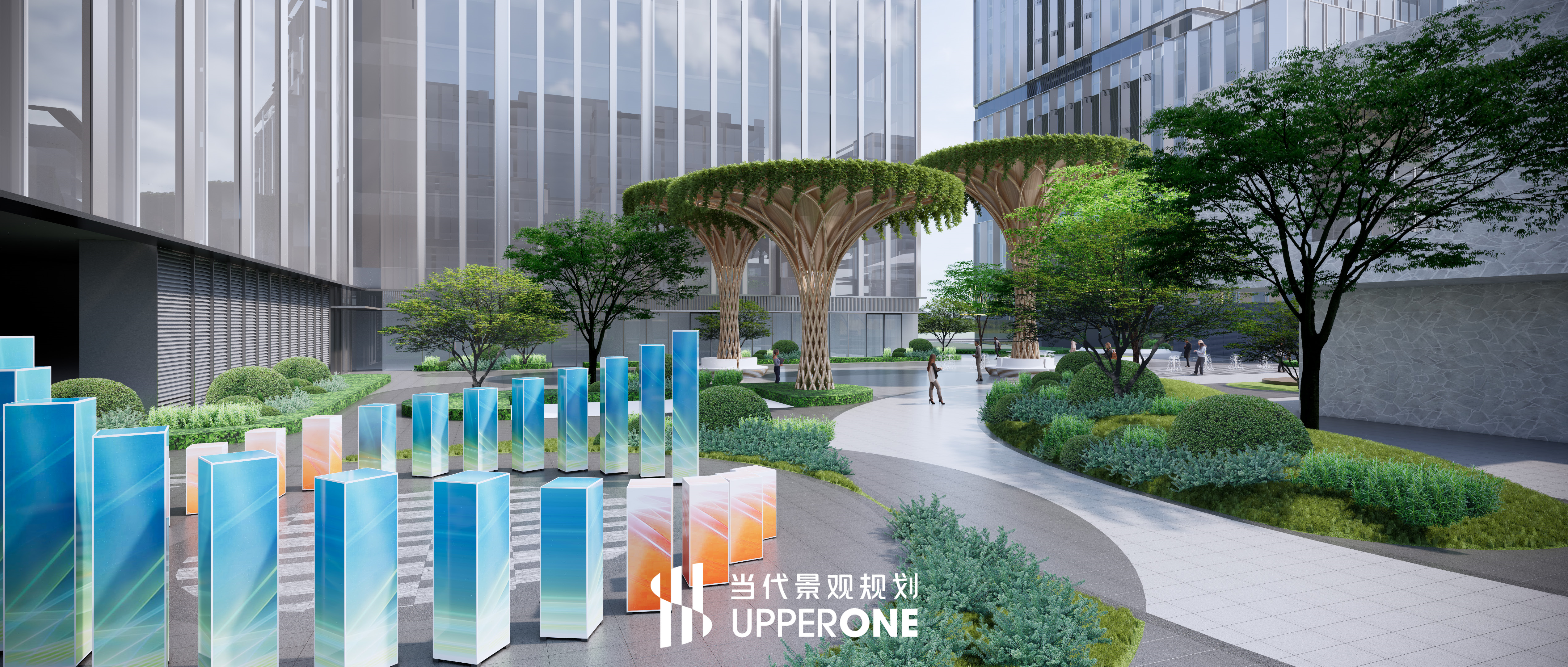 科技赋能自然：光伏技术如何重塑现代产业园景观设计