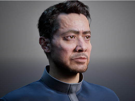 中年男性写实角色