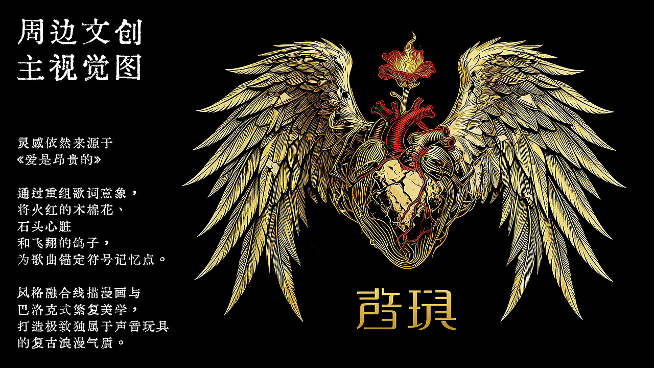 声音玩具「爱是昂贵的」主题视觉及周边文创设计（图ZMzk5ODg4NDQ4） - 海报 - 站酷设计师一个符号工作室原创素材 - 站酷ZCOOL
