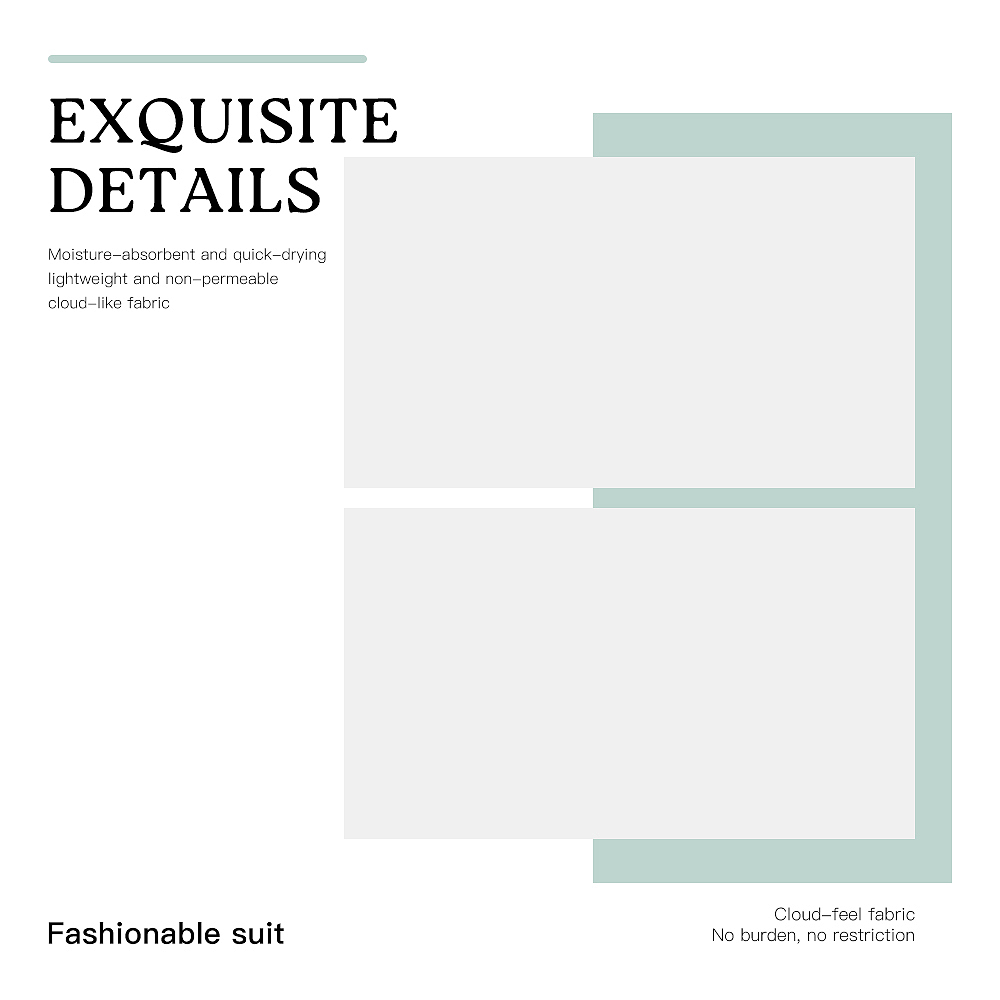 外贸衣服细节面料排版