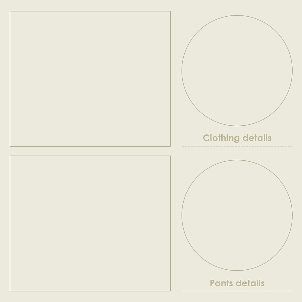 外贸衣服细节面料排版