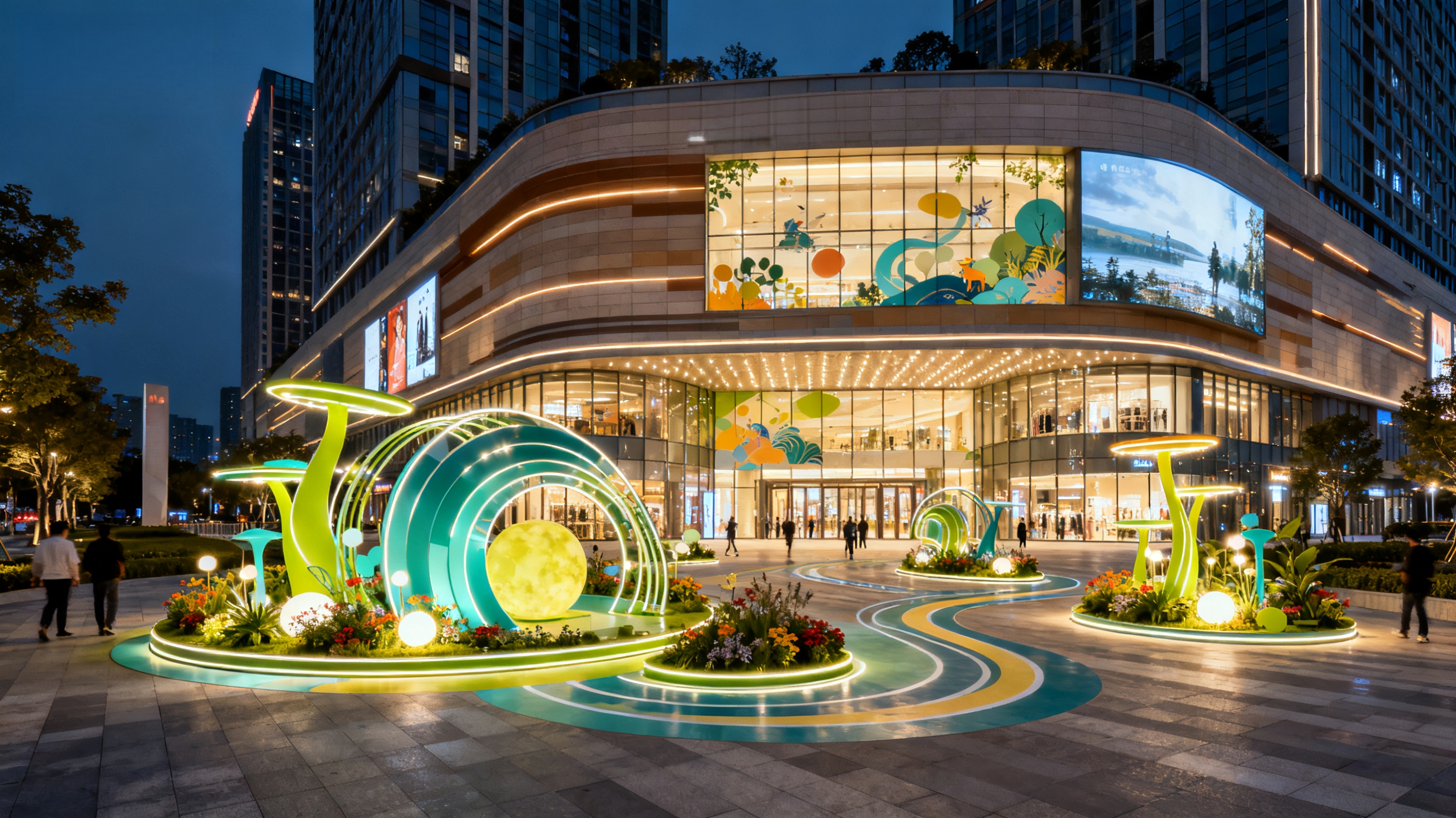 梅州/揭阳/汕头/潮州商场外观商业美陈氛围升级设计公司哪家专业？【2025年】（图ZMTUzMjQyODg=） - 资讯 - 站酷设计师新锐策展设计圈原创素材 - 站酷ZCOOL