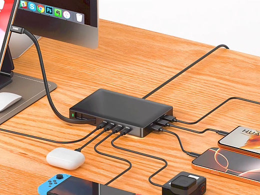 桌面多口充电桩