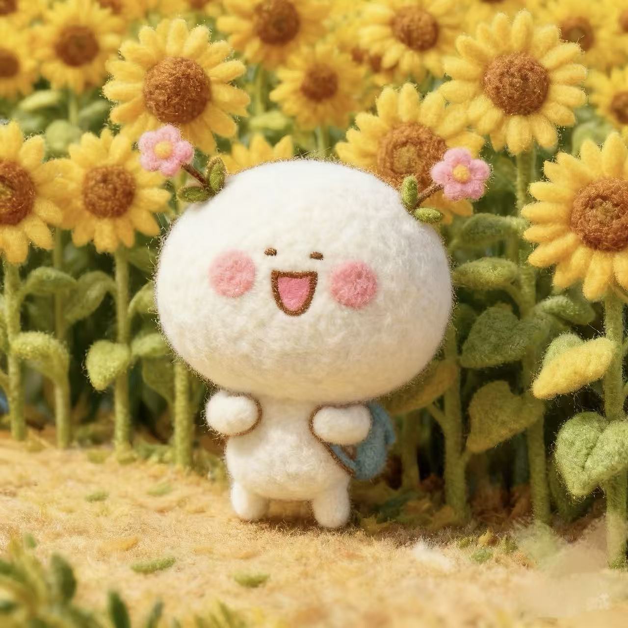 二花毛茸茸～（图ZMzk5ODk4NjI0） - 单幅漫画 - 站酷设计师仙粑原创素材 - 站酷ZCOOL