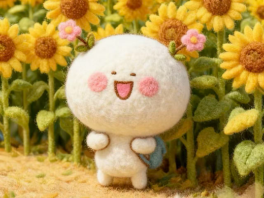 二花毛茸茸～
