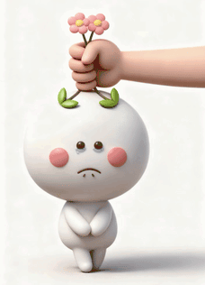 二花毛茸茸～（图ZMzk5ODk4ODg0） - 单幅漫画 - 站酷设计师仙粑原创素材 - 站酷ZCOOL