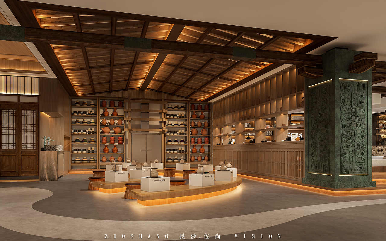 大型工装会所餐饮——长沙佐尚视觉