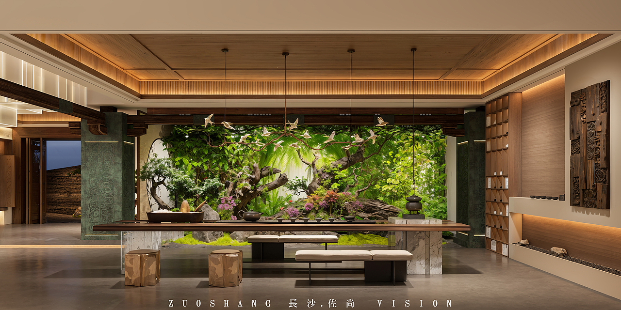 大型工装会所餐饮——长沙佐尚视觉