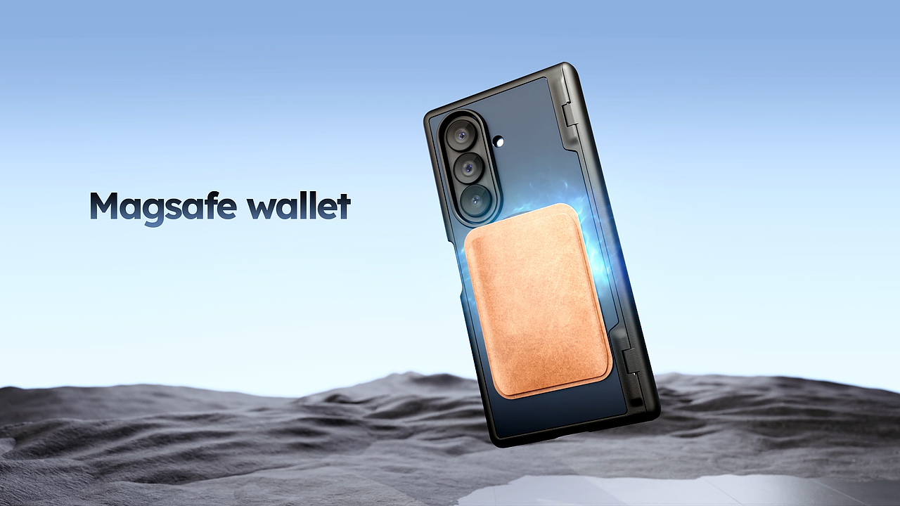 三星Fold7 magsafe手机壳产品动画