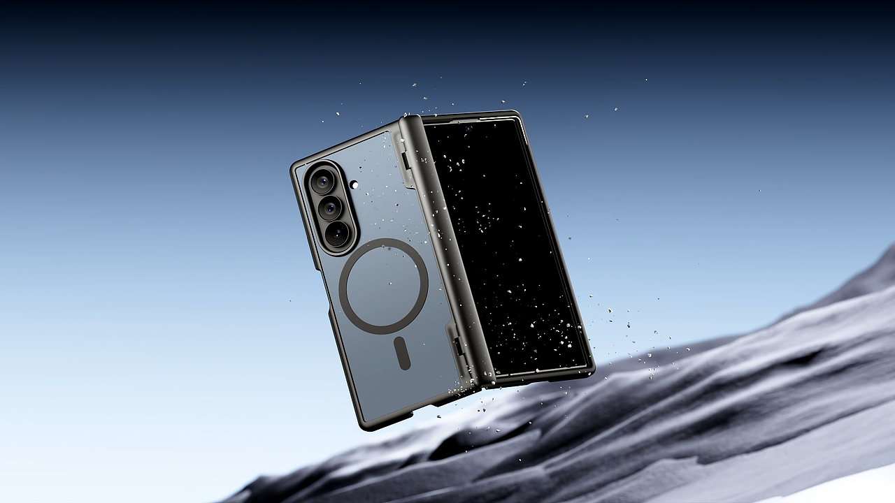 三星Fold7 magsafe手机壳产品动画